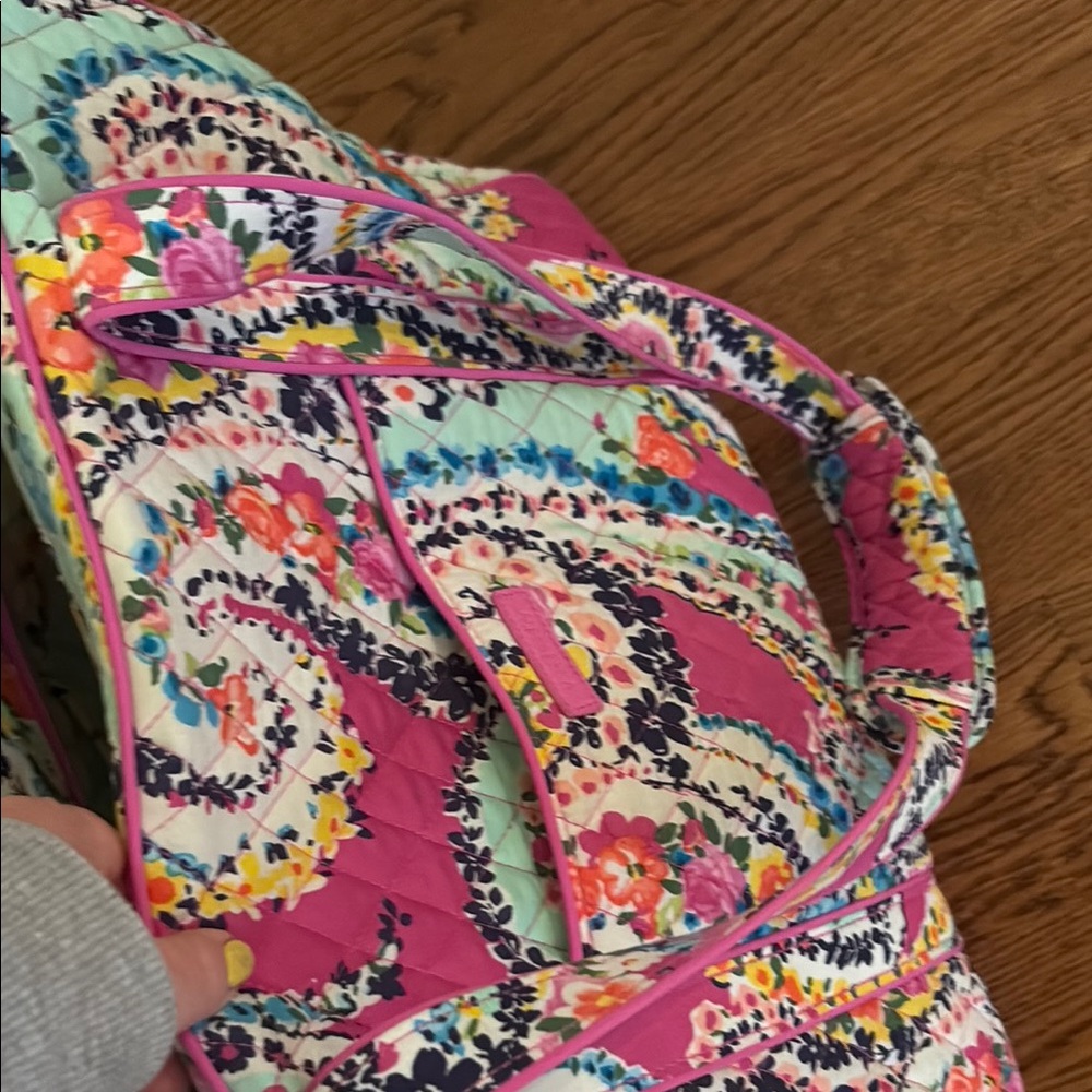 Vera Bradley Paisley Tote Bag - Picture 7 of 9
